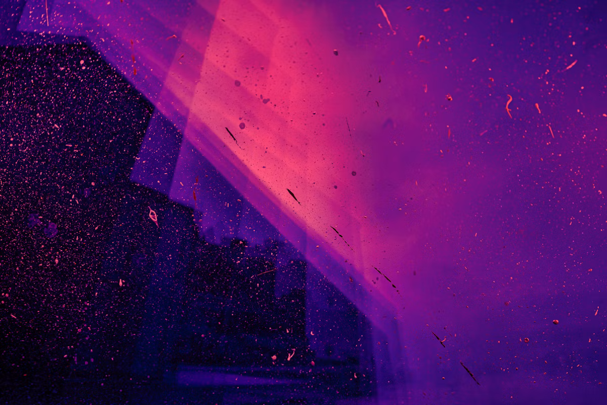Pixel Dock — neon floor