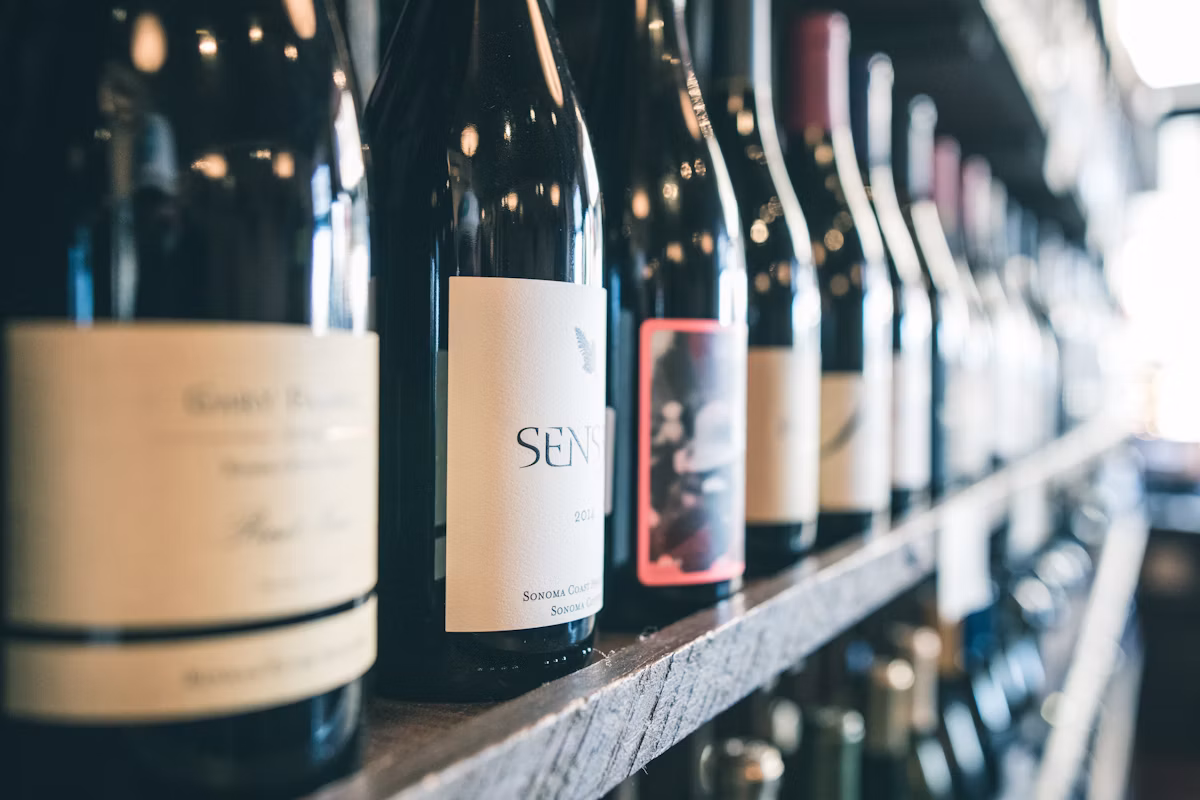 Bluffview Vines — barrel room