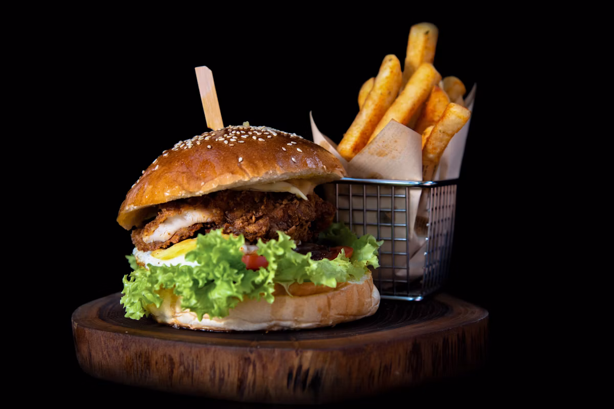 Ember Table Grill — burger plate