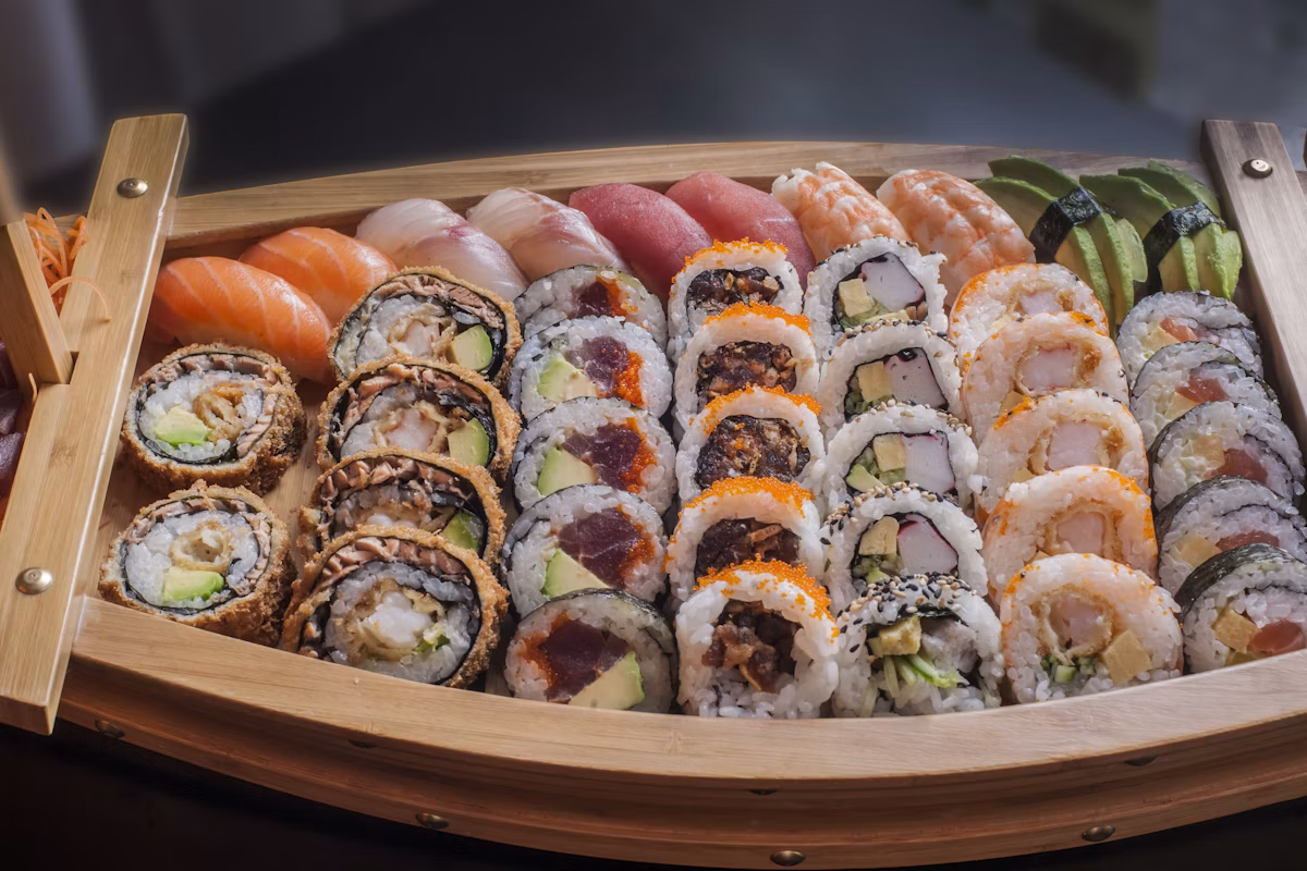 Kumo Counter — noren entrance