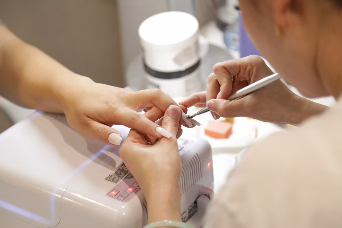 Polished Nail Lounge — manicure stations